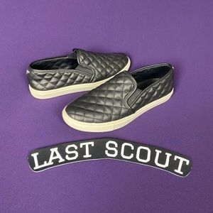 Steve Madden Ecentrcq slip ons Black Sz 8